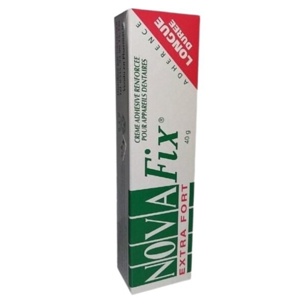 NOVAFIX CRÈME ADHÉSIVE RENFORCÉE POUR APPAREILS DENTAIRES (40G)
